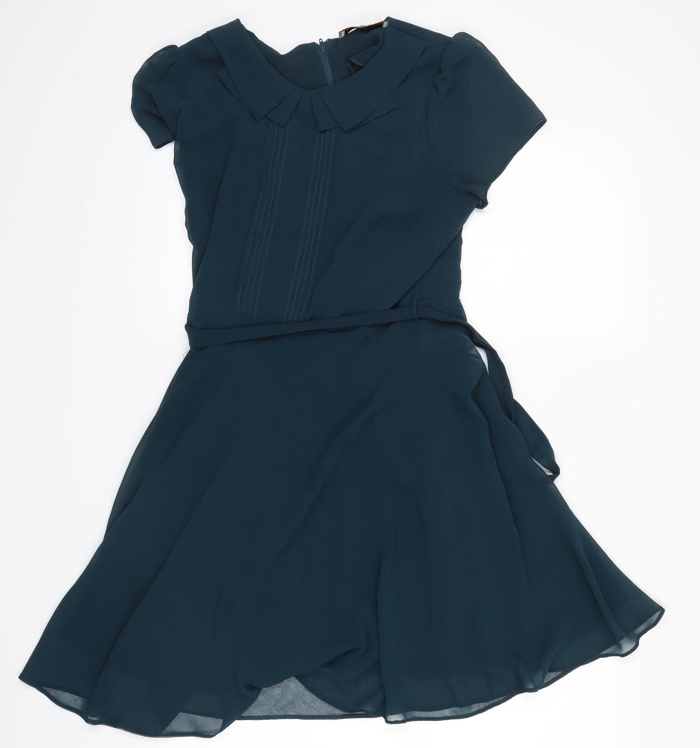 Billie & Blossom Womens Green   Skater Dress  Size 12