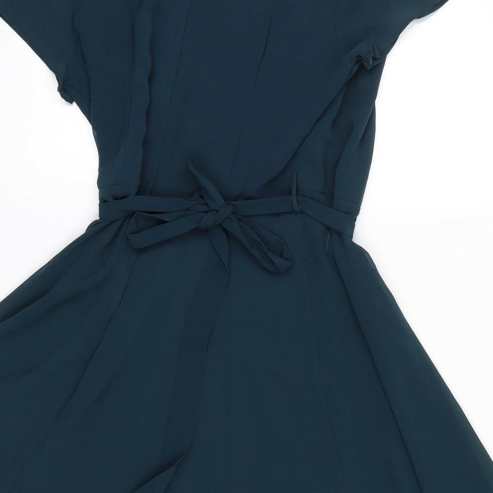 Billie & Blossom Womens Green   Skater Dress  Size 12