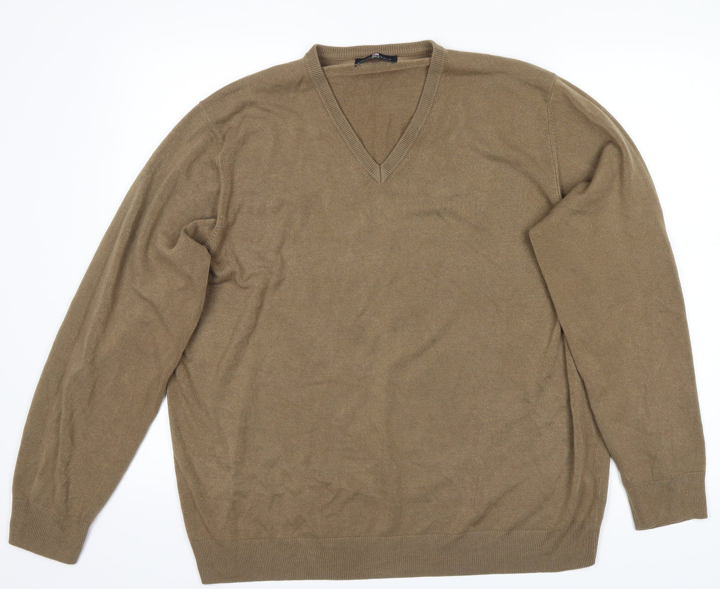Marks and Spencer Mens Brown   Pullover Jumper Size XL