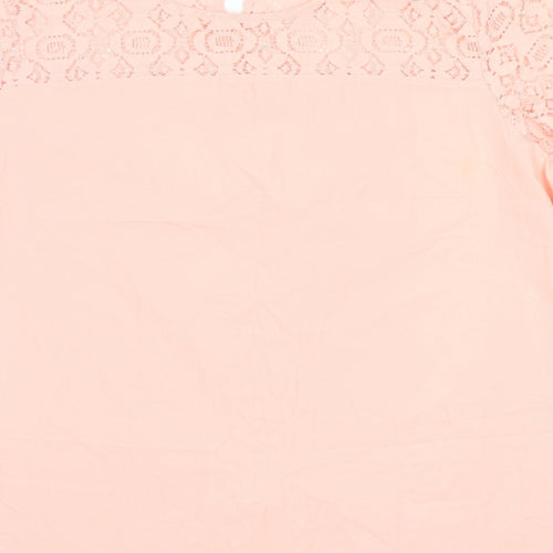 VanHeusen Womens Pink   Basic Blouse Size XL