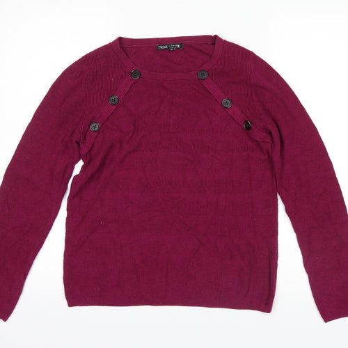 NEXT Womens Purple   Pullover Jumper Size 10