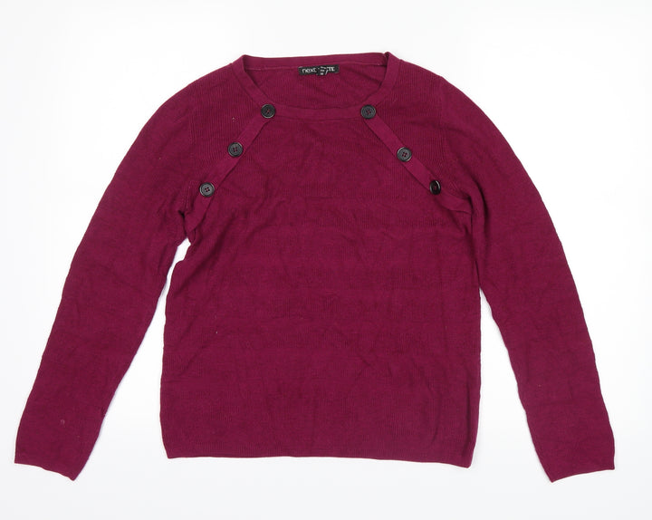 NEXT Womens Purple   Pullover Jumper Size 10