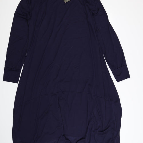 tpday plus Womens Blue   Jumper Dress  Size 3XL