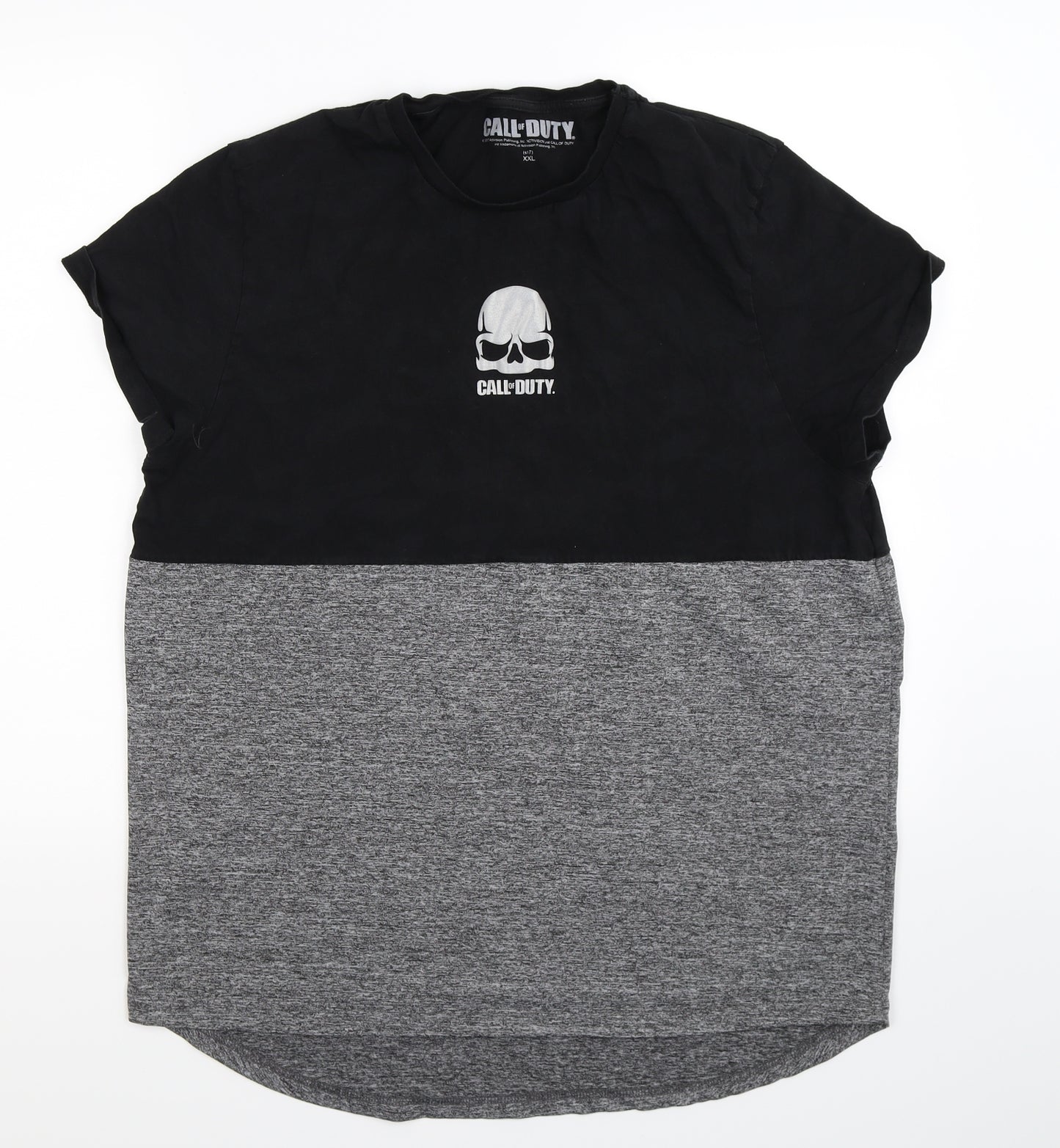 Call of Duty Boys Black   Basic T-Shirt Size 2XL  - call of duty COD