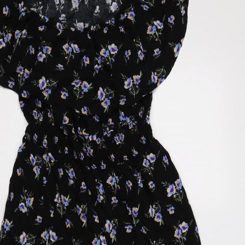 casual twenty4 Womens Black Floral  Maxi  Size 18