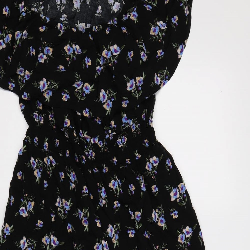 casual twenty4 Womens Black Floral  Maxi  Size 18