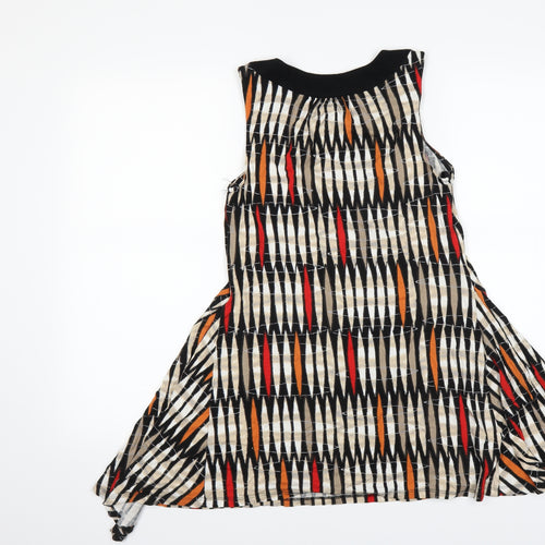 the grade Womens Multicoloured Colourblock  Skater Dress  Size 8