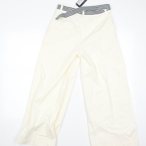 Marks and Spencer Womens Beige   Trousers  Size 8 L30 in