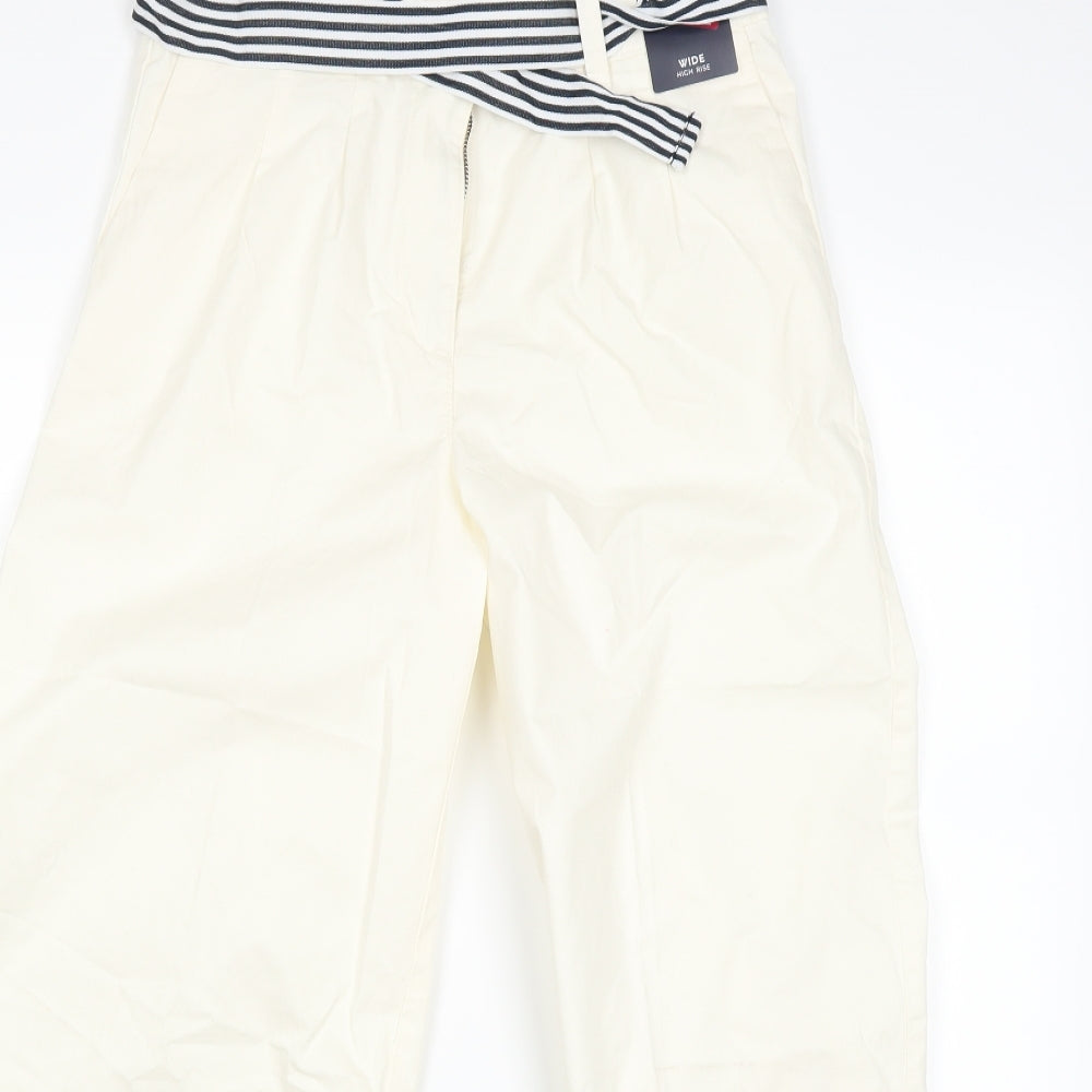 Marks and Spencer Womens Beige   Trousers  Size 8 L30 in