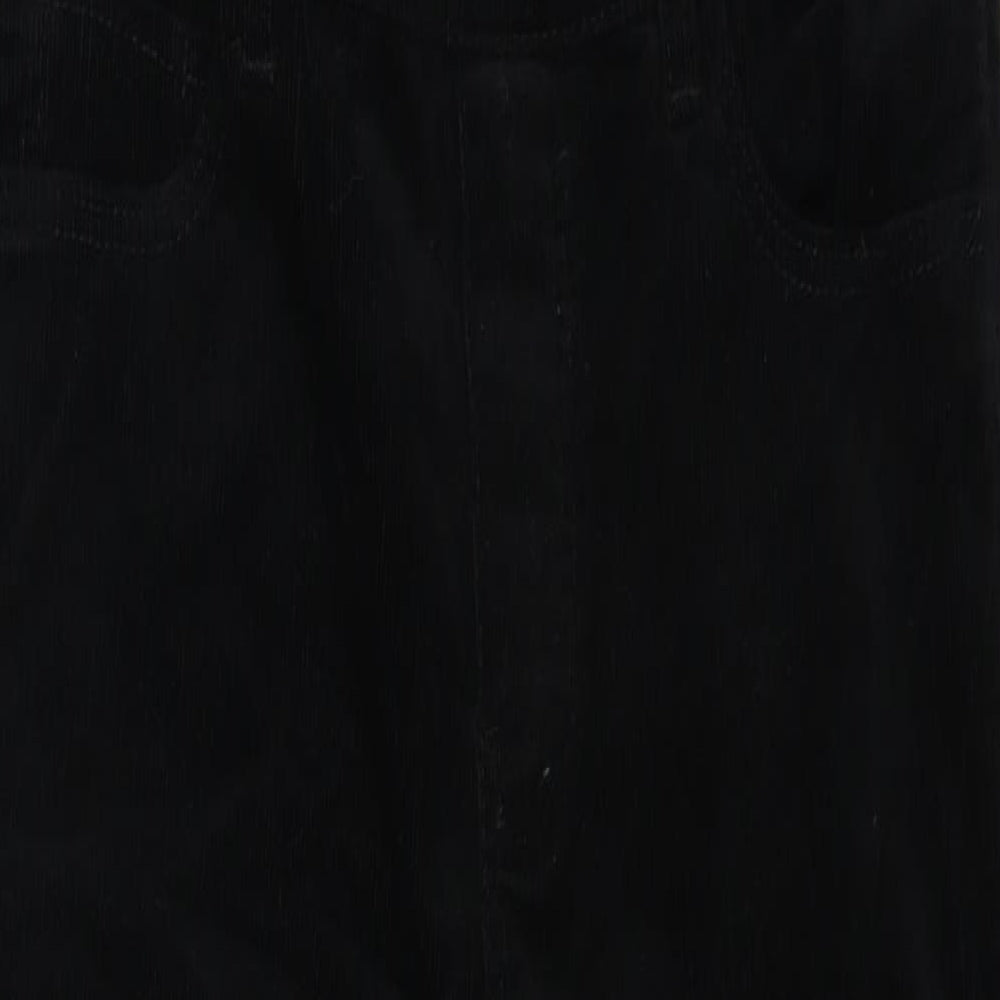 Demin Co Womens Black   Dungaree One-Piece Size 8 L23 in
