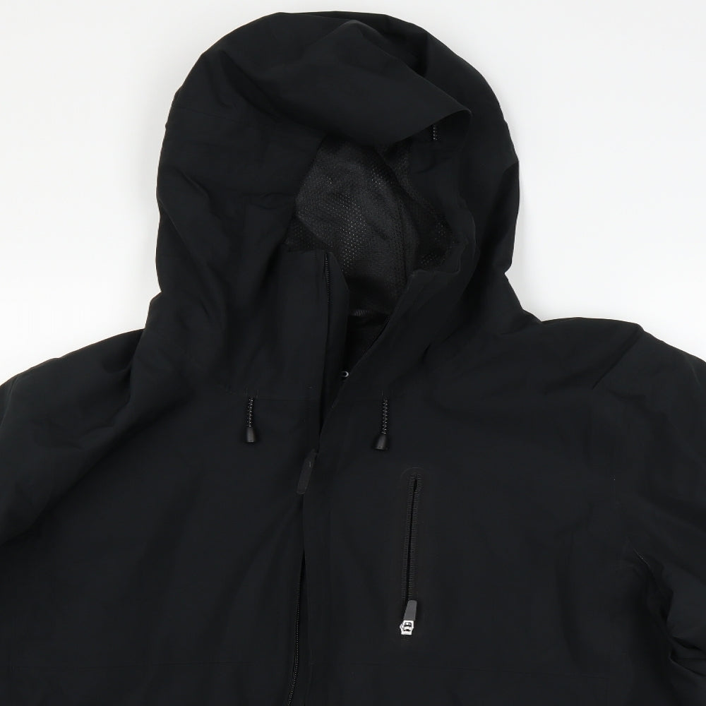 Good Move Mens Black   Rain Coat Jacket Size XL