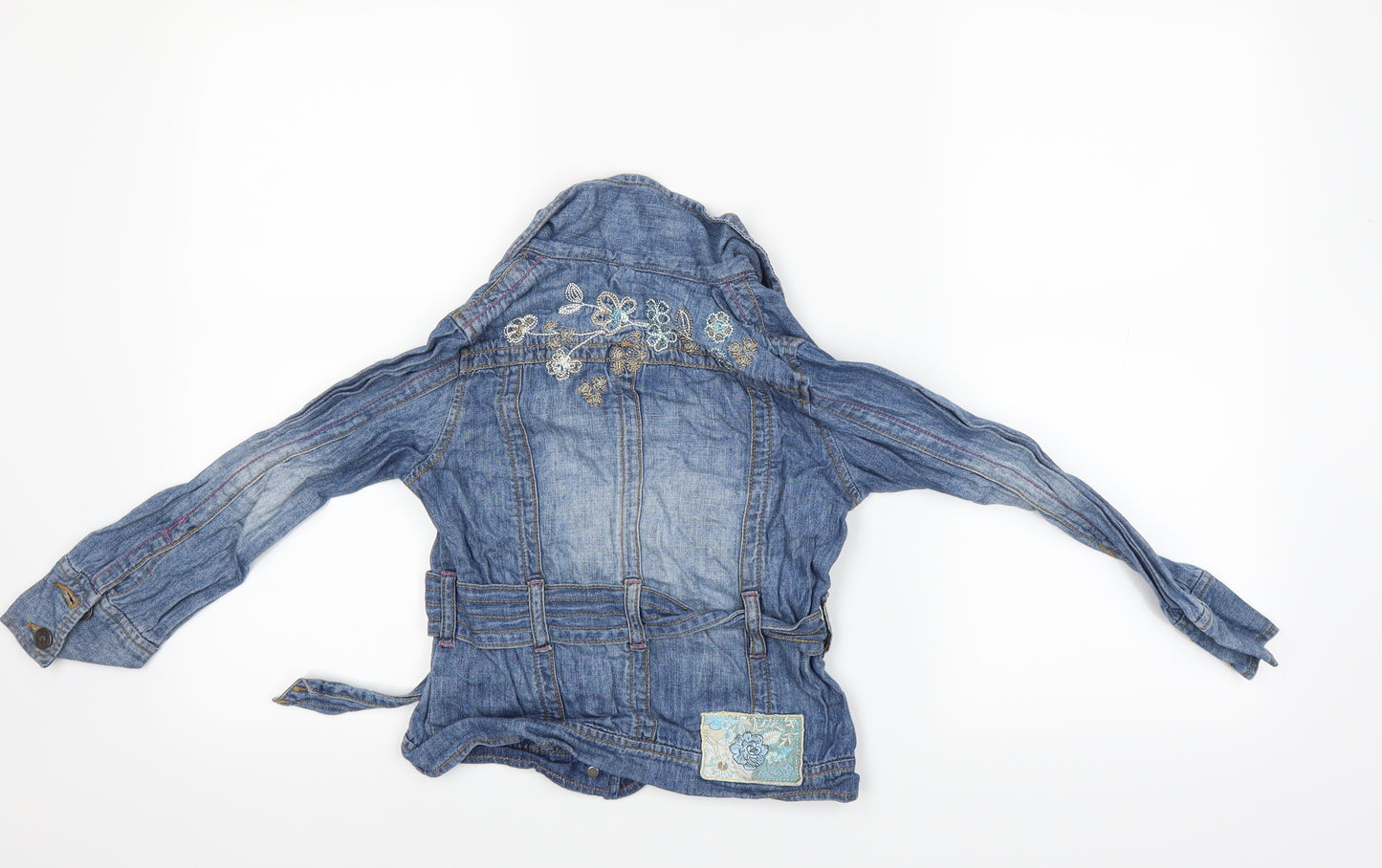 NEXT Girls Blue   Jacket Coat Size 7 Years