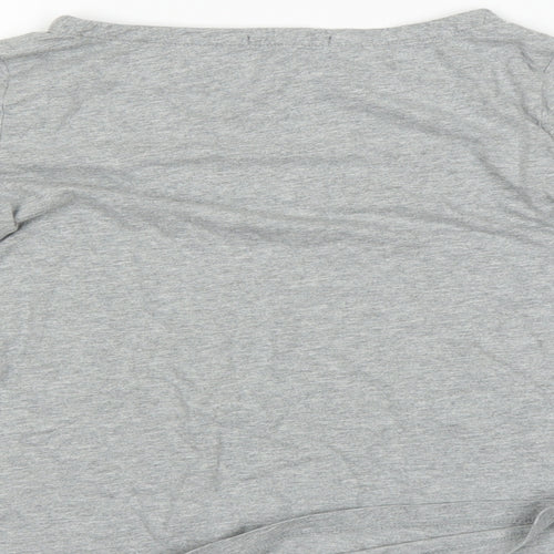 Gap Kids Girls Grey Houndstooth  Basic T-Shirt Size 10 Years