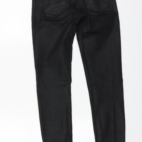 H&M Womens Black   Trousers  Size 4 L27 in