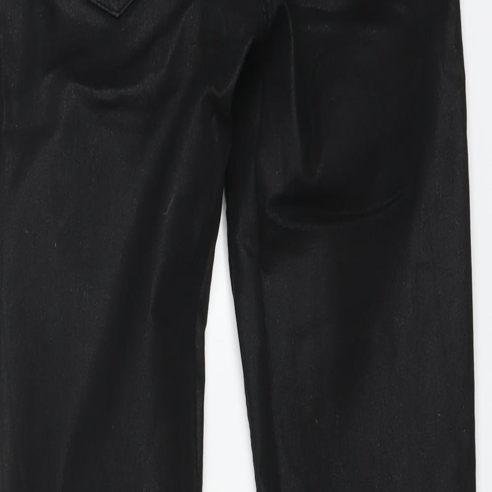 H&M Womens Black   Trousers  Size 4 L27 in