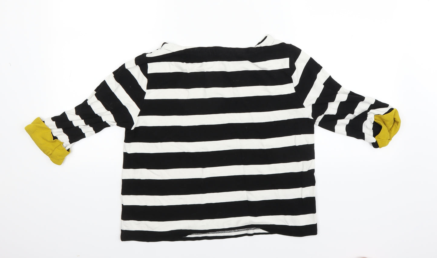 F&F Womens Multicoloured Striped  Basic T-Shirt Size 12