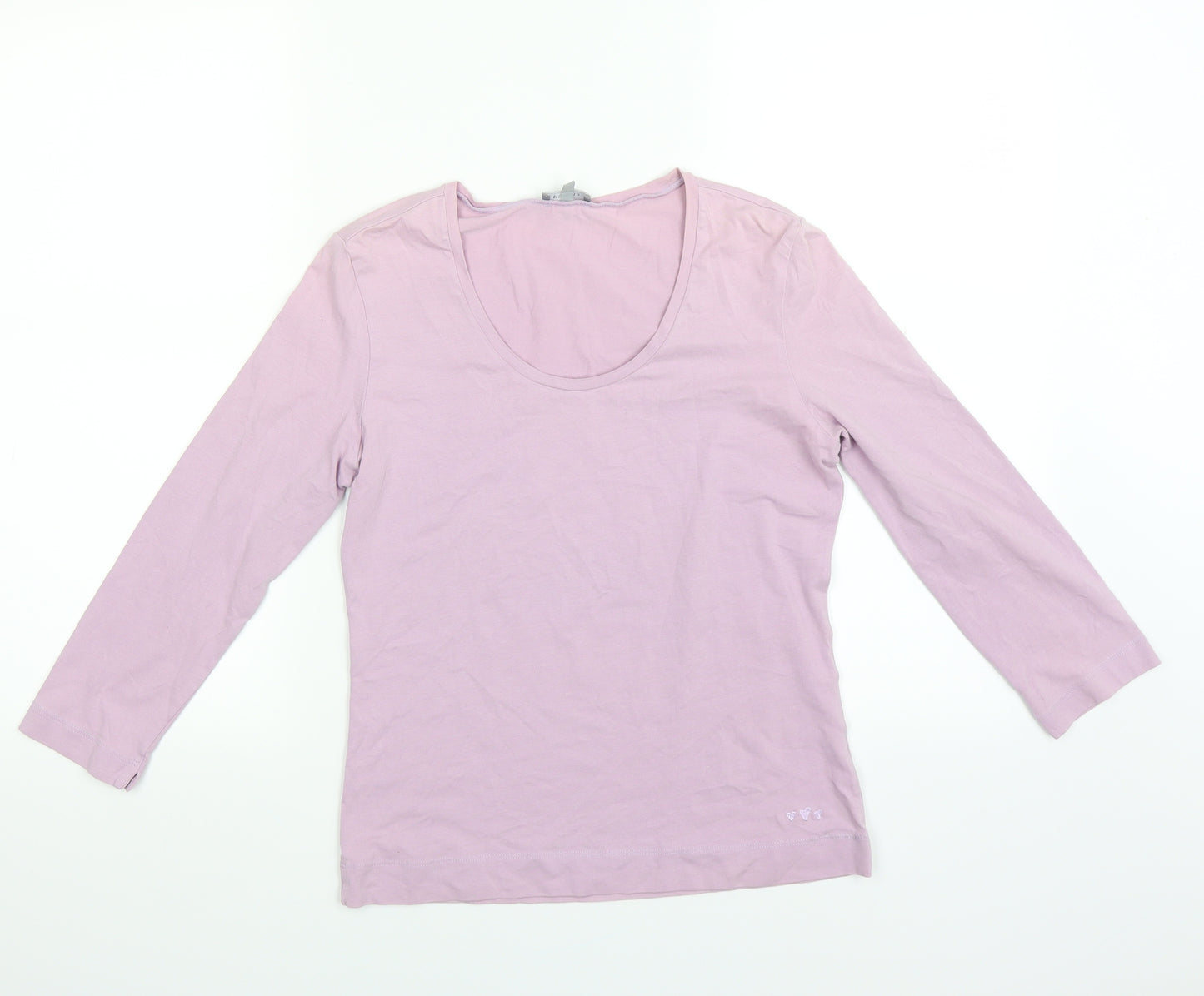 peruna Womens Pink   Basic T-Shirt Size 12
