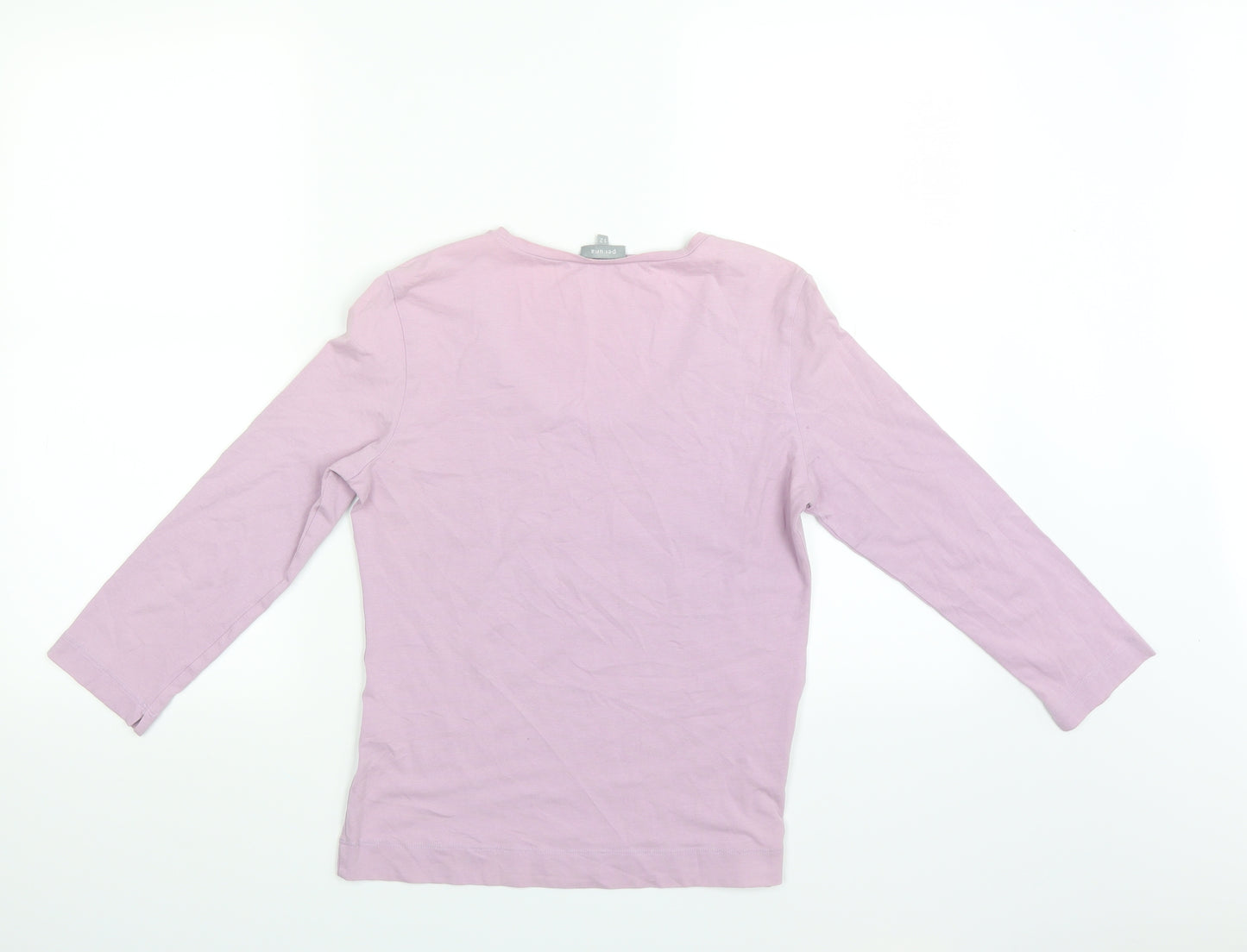 peruna Womens Pink   Basic T-Shirt Size 12
