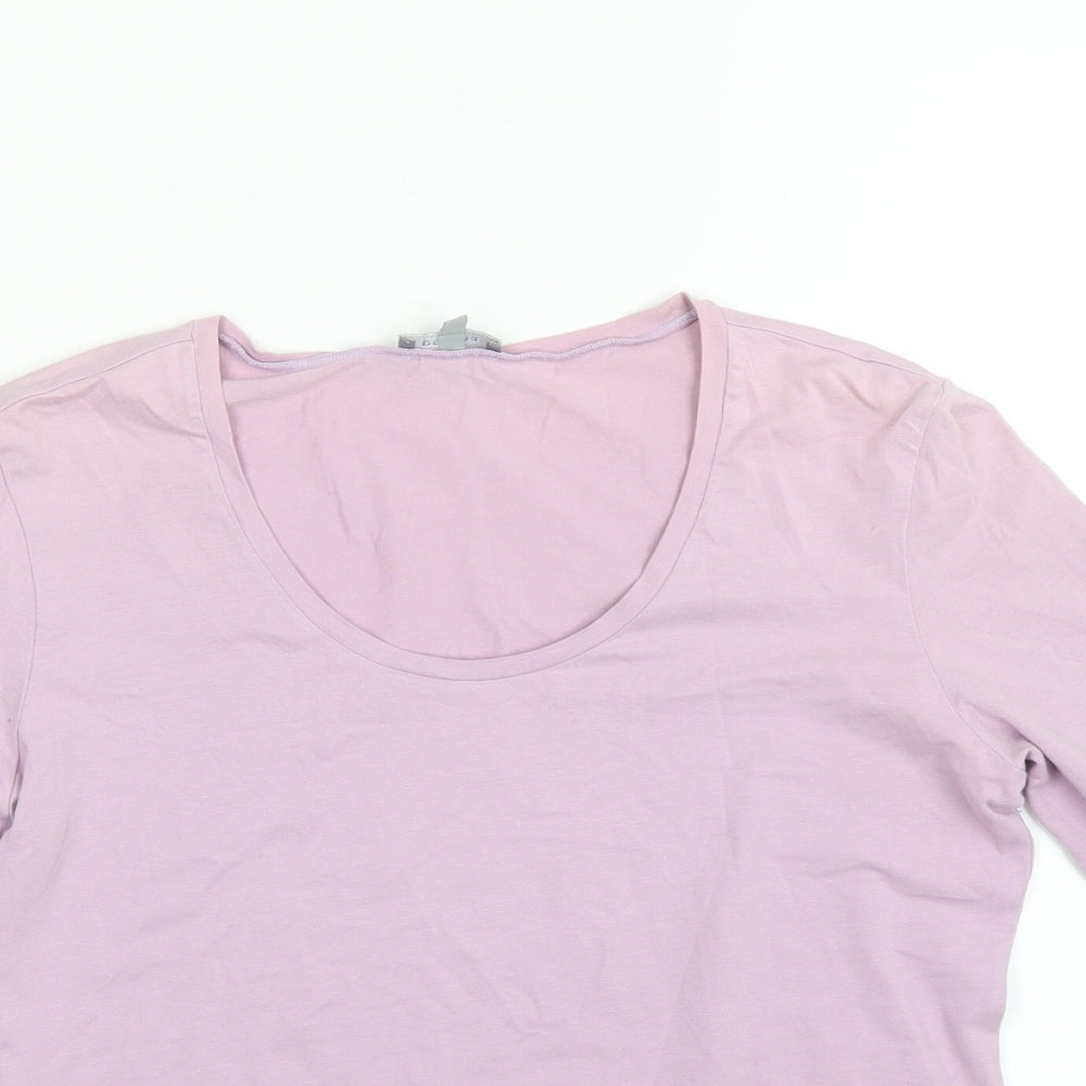 peruna Womens Pink   Basic T-Shirt Size 12