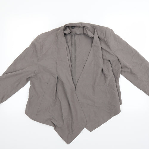 Full Circle Womens Grey   Shrug Jumper Size 14