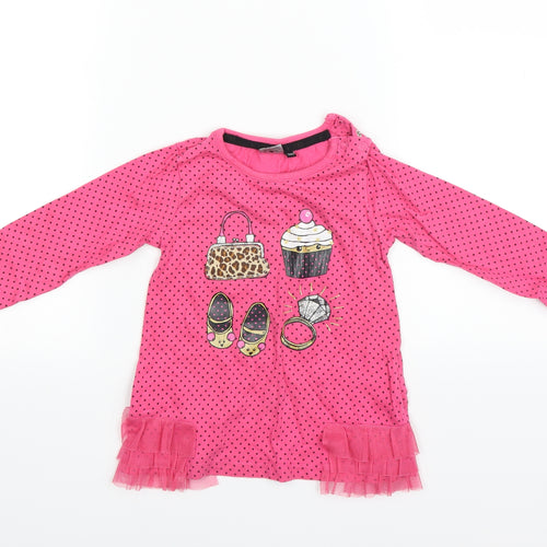 Julian MacDonald  Pink   Basic T-Shirt Size 12-18 Months