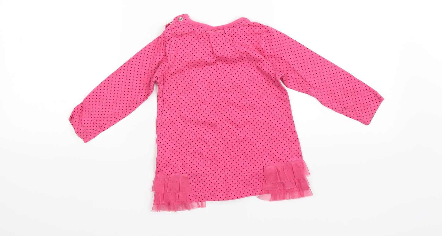 Julian MacDonald  Pink   Basic T-Shirt Size 12-18 Months