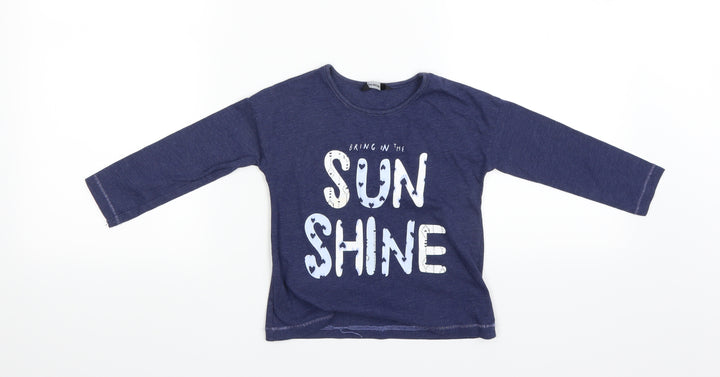 George Boys Blue Basic Size 3-4 Years