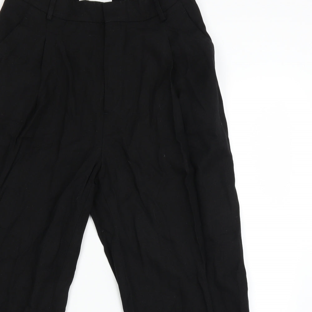 Zara Womens Black   Trousers  Size 10 L20 in
