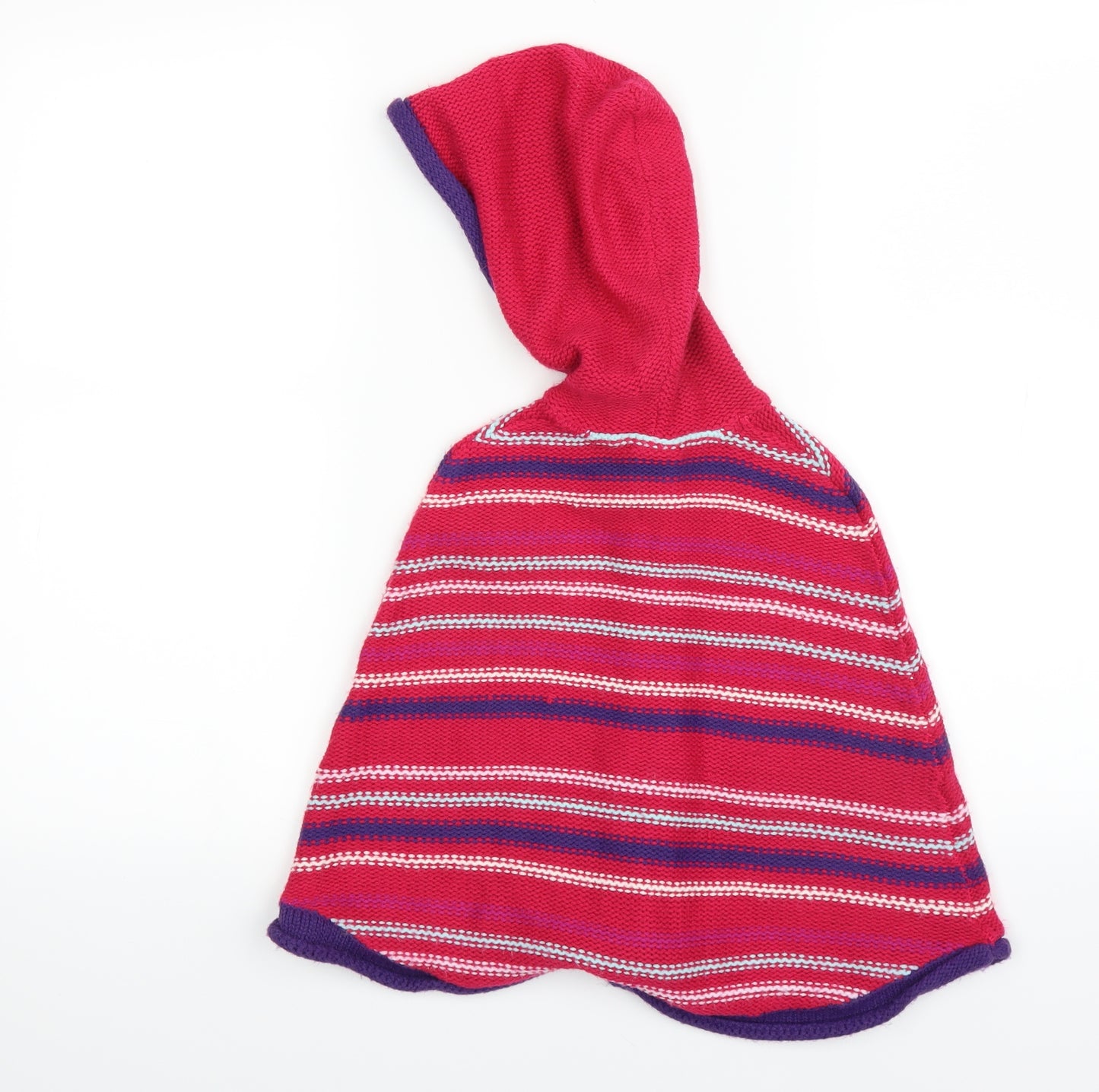 KIDS STUFF Boys Pink Striped  Pullover Jumper Size 5-6 Years