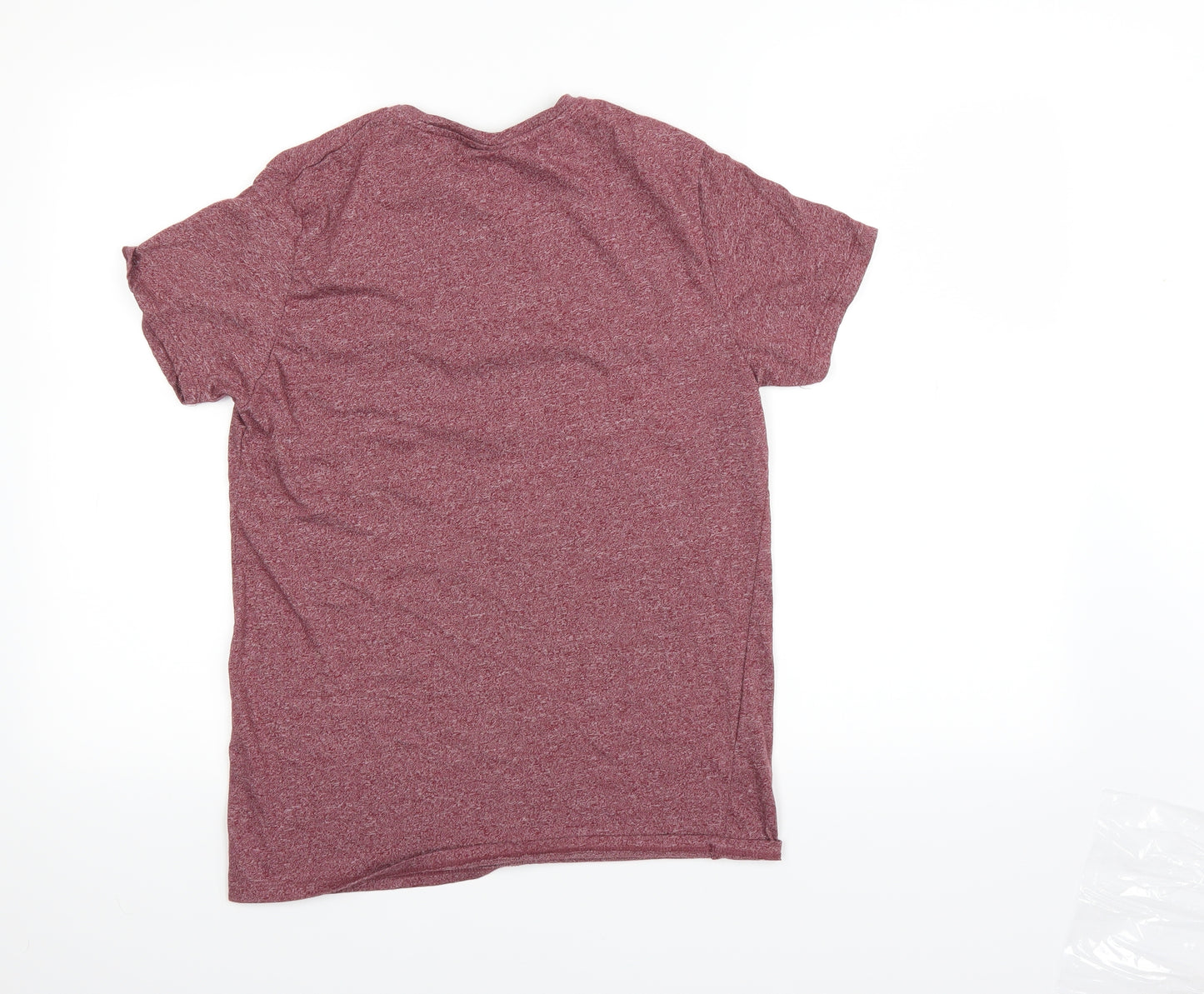 Primark Mens Red Houndstooth  Basic T-Shirt Size M  - Harry potter