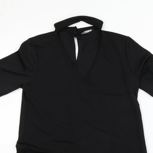 Select Womens Black   T-Shirt Dress  Size 12