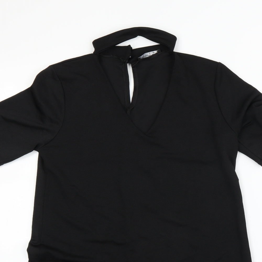 Select Womens Black   T-Shirt Dress  Size 12