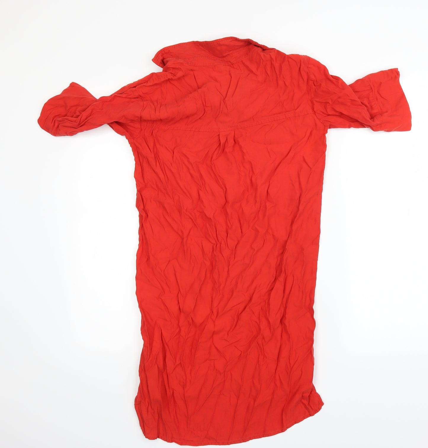 WAREHOSUE Womens Red   T-Shirt Dress  Size 10