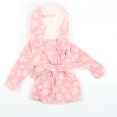 Earlydays Girls Pink Polka Dot  Capri Gown Size 6-9 Months