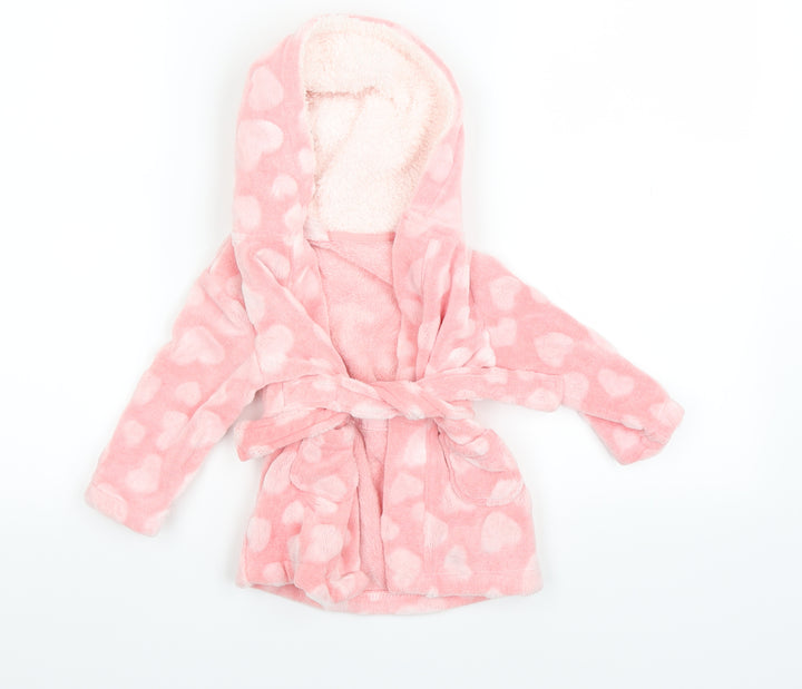 Earlydays Girls Pink Polka Dot Capri Gown Size 6-9 Months