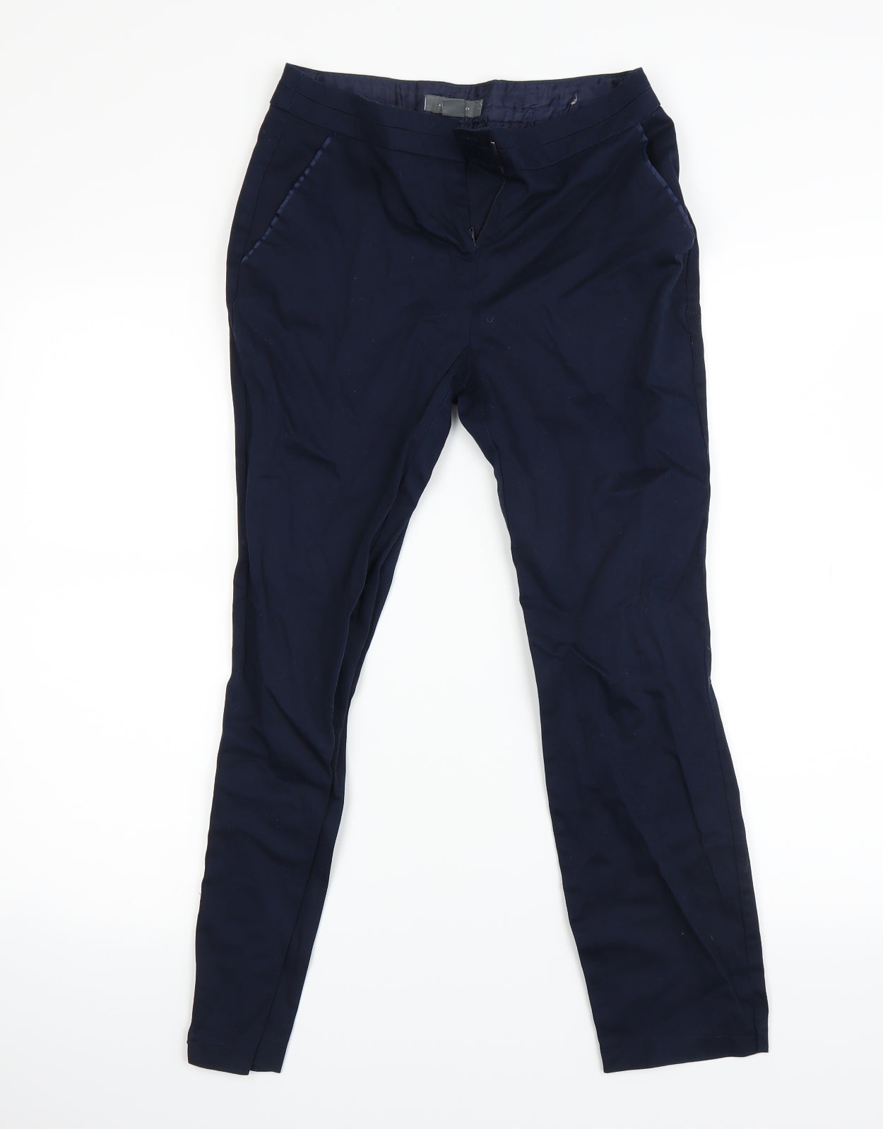 Atmosphere Womens Blue   Trousers  Size 8 L20 in