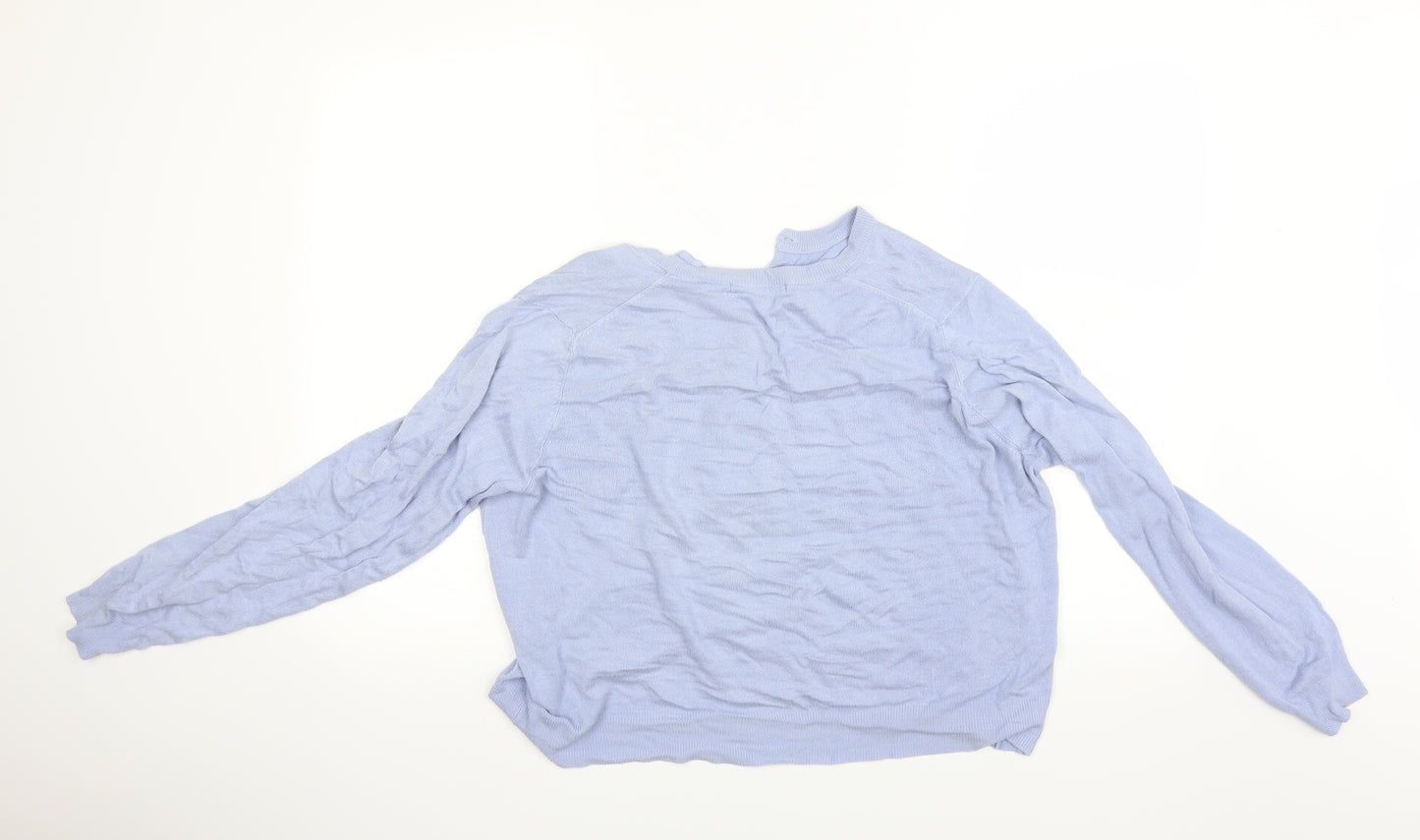 Marks and Spencer Womens Blue   Cardigan Jumper Size 18