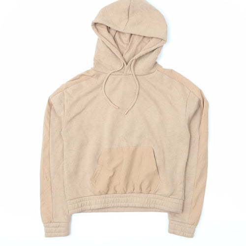 Primark Womens Brown  Jersey Pullover Hoodie Size 4