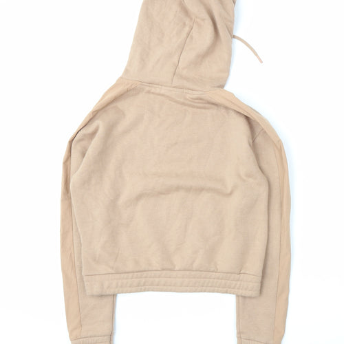 Primark Womens Brown  Jersey Pullover Hoodie Size 4