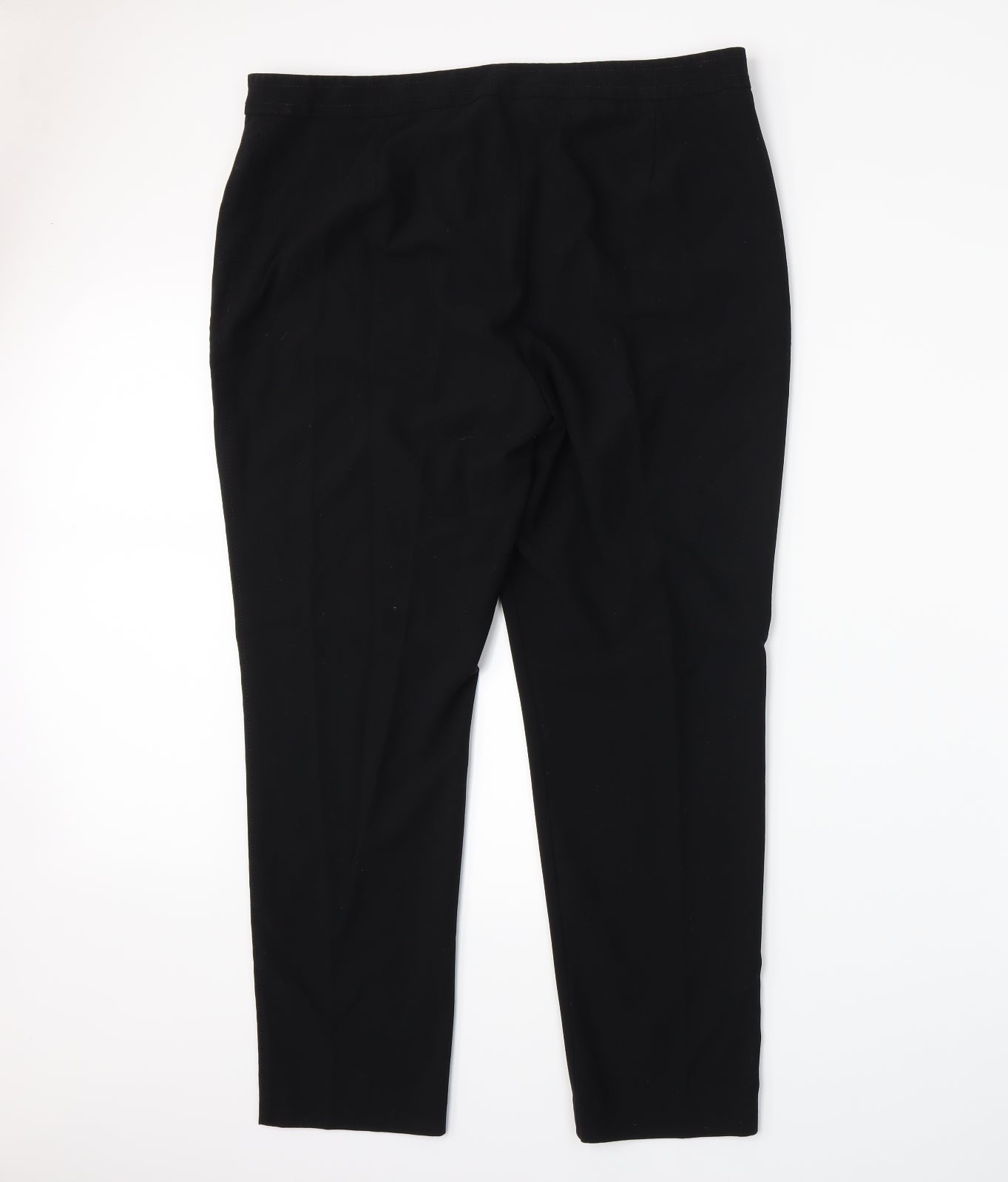 Marks and Spencer Womens Black   Trousers  Size 18 L26 in