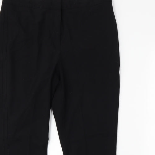 Marks and Spencer Womens Black   Trousers  Size 18 L26 in