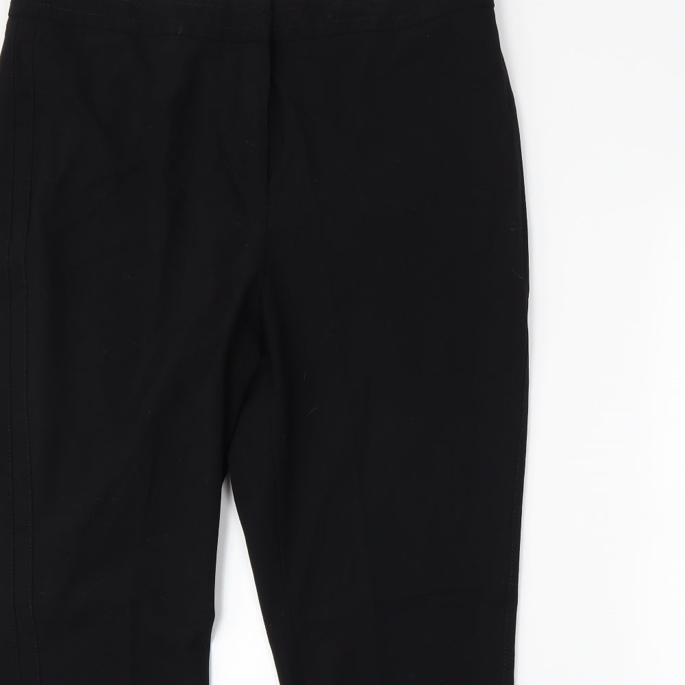 Marks and Spencer Womens Black   Trousers  Size 18 L26 in