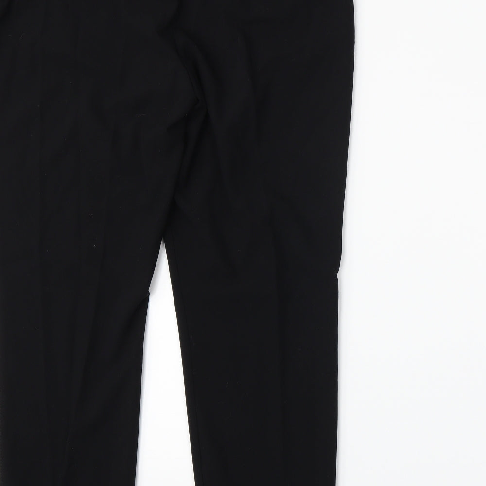 Marks and Spencer Womens Black   Trousers  Size 18 L26 in