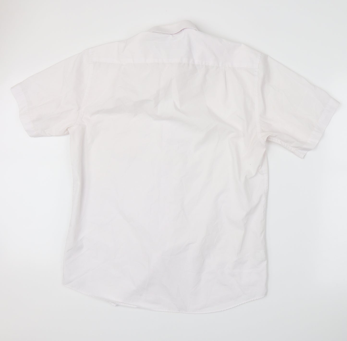 Marks and Spencer Mens White    Dress Shirt Size 16
