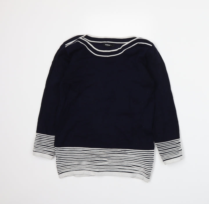 Roman Womens Blue   Pullover Jumper Size 10