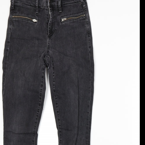 Gap Womens Grey  Denim Skinny Jeans Size 6 L25 in