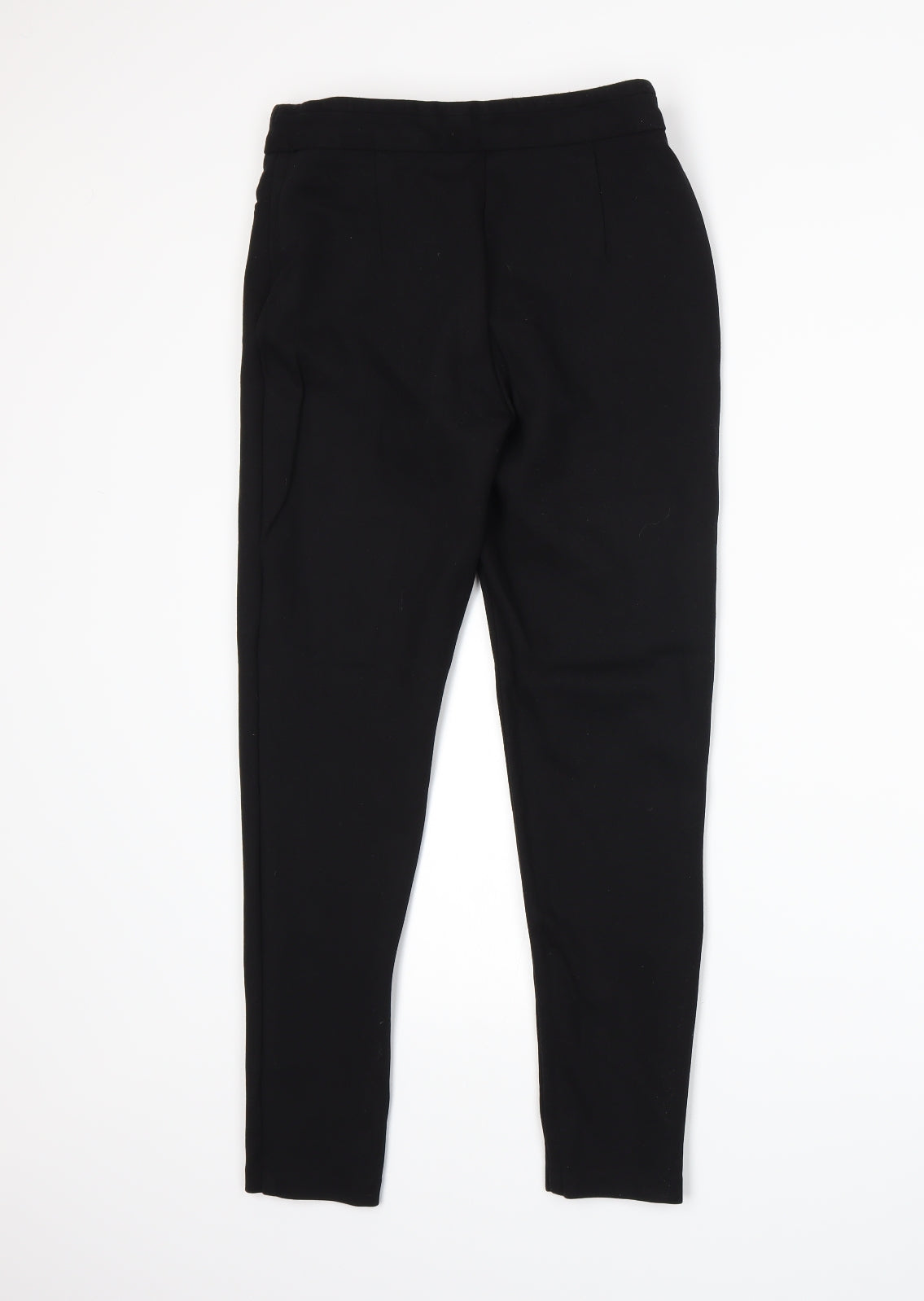 F&F Womens Black   Trousers  Size 8 L24 in