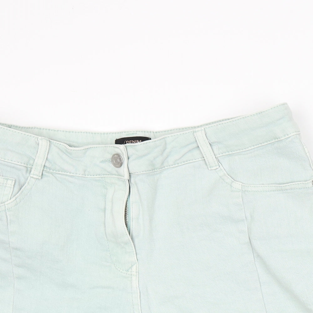 Matalan Womens Blue   Hot Pants Shorts Size 12