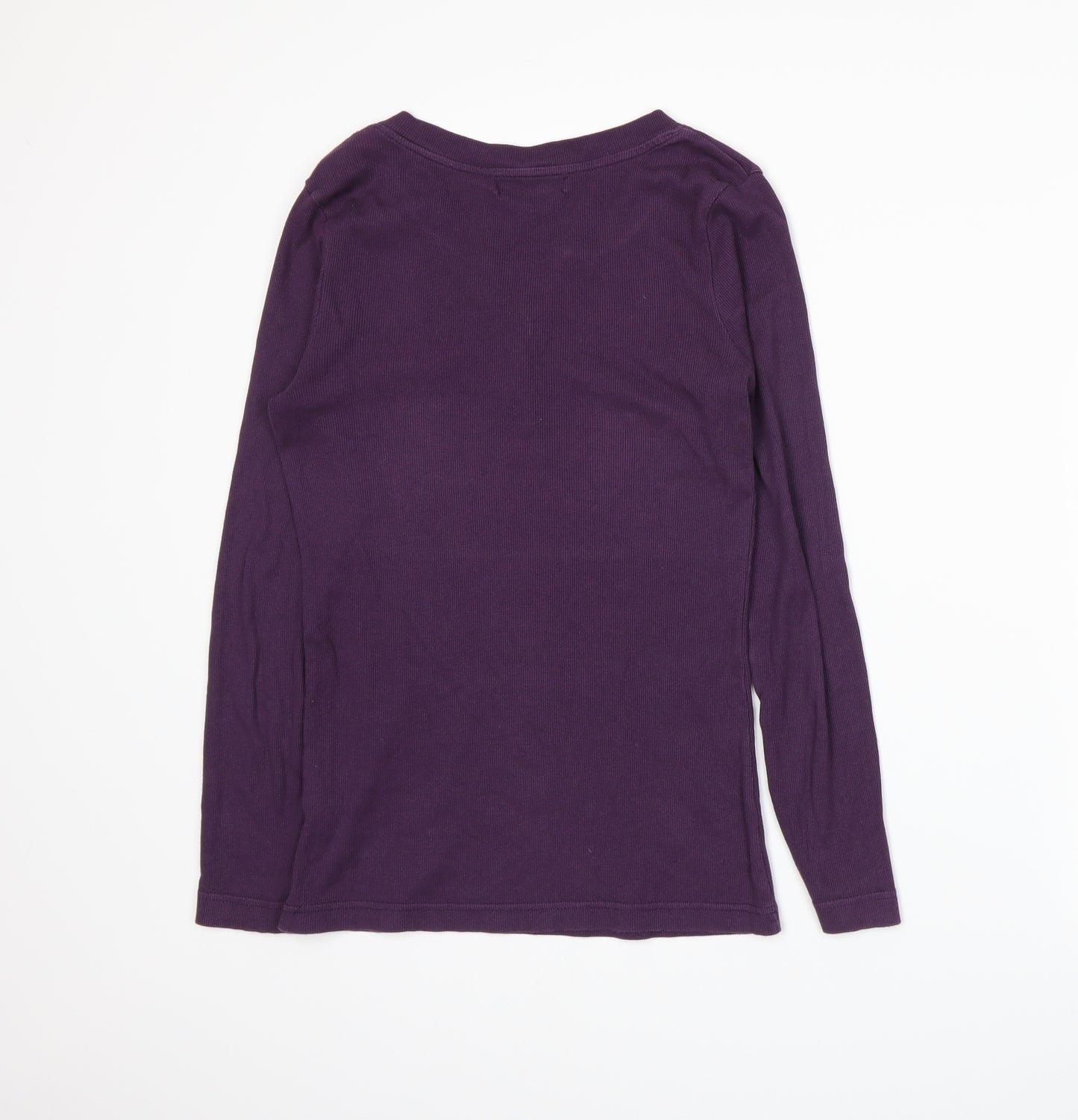 George Womens Purple   Basic T-Shirt Size 10