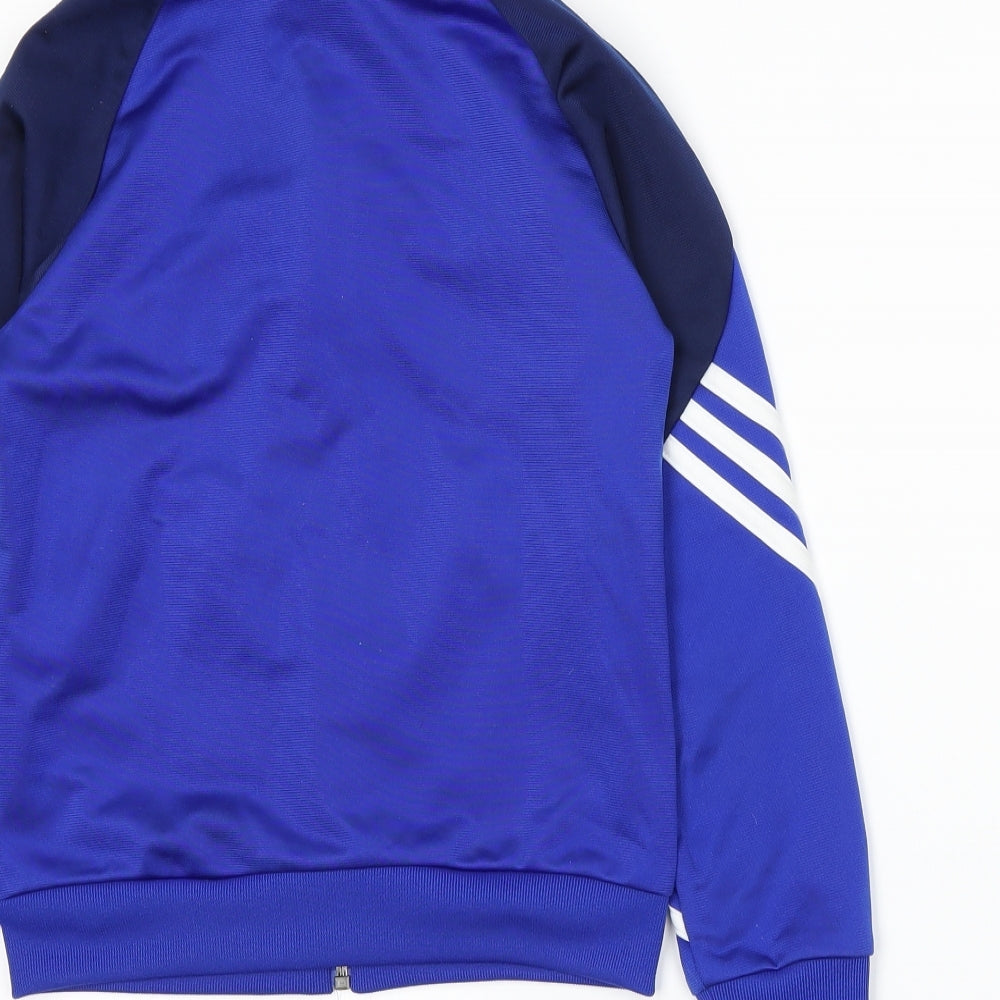 adidas Boys Blue   Jacket  Size 8 Years